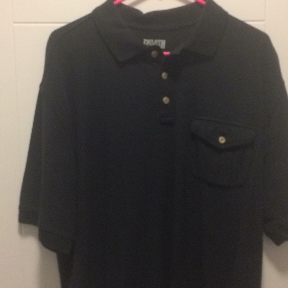 Duluth trading black short sleeve shirt L